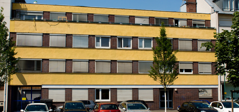 Das Wohnheimsgebäude im Herzen Darmstadts wurde 1967 erbaut und feierte 2018 sein 50 jähriges Jubiläum.