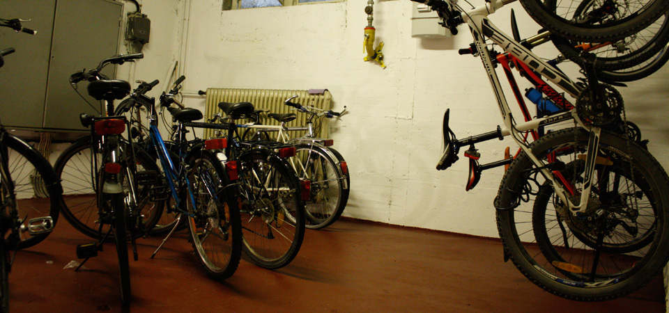 Eins meiner ersten Projekte im Wohnheim: Die Renovierung des Fahrradkellers